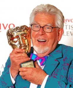 Rolf Harris American Actor paint by numbers