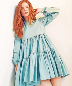 Rose Leslie paint by number