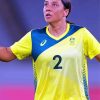 Sam Kerr Australian Soccer Player paint by number