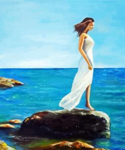 Sea Girl Art paint by number