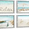 Seascapes Set Of 4 paint by number