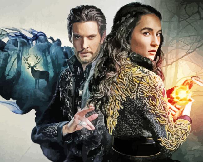Shadow And Bone Serie paint by number