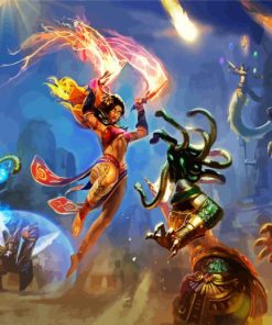 Smite Game paint by number