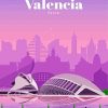 Spain Valencia Poster paint by numbers