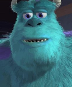 Sully Monster Inc paint by numbers