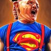 Super Sloth From The Goonies paint by numbers