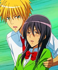 Takumi And Misaki paint by numbers
