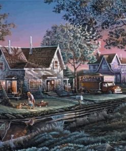 Terry Redlin His First Friend paint by number