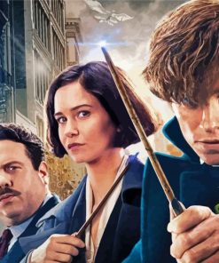 The Fantastic Beasts Fantasy Movie paint by numbers