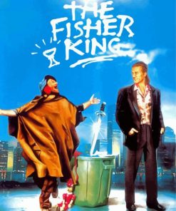 The Fisher King Movie Poster paint by number