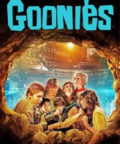 The Goonies Poster paint by numbers