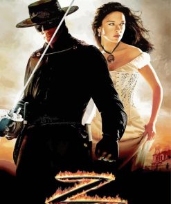 The Legend Of Zorro Movie paint by numbers