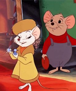 The Rescuers Bernard And Bianca paint by numbers