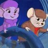 The Rescuers Characters paint by numbers