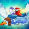 The Rescuers Dinsey Animated Movie paint by numbers