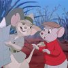 The Rescuers Disney Characters paint by numbers