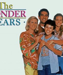 The Wonder Years Poster paint by number