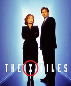 The X Files Serie paint by numbers