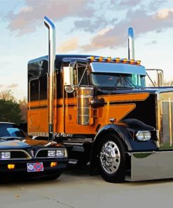 The Bandit Engines paint by number