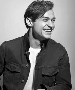 Thomas Doherty Black And White paint by numbers