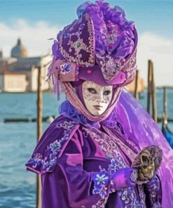 Venice Carnival paint by numbers