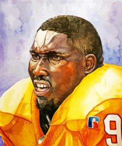 Warren Sapp Art paint by number