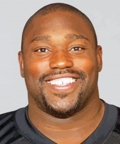 Warren Sapp paint by number