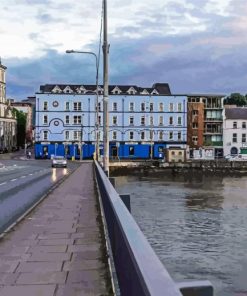 Waterford City Ireland paint by number