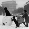 Winter Paris 1930 paint by numbers