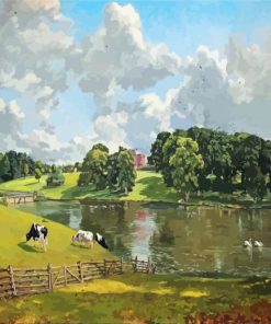 Wivenhoe Park By John Constable paint by numbers