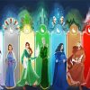 Aes Sedai Women paint by numbers