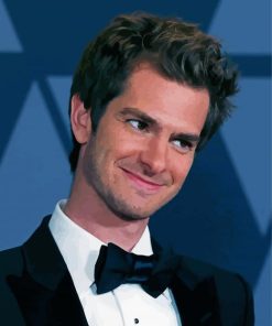 Andrew Garfield paint by numbers