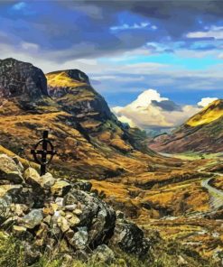 Glencoe Landscapes paint by numbers