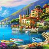 Harbor Gardens paint by numbers