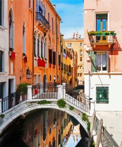 Scenes Of Venice Art paint by numbers