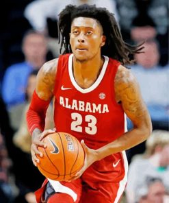 Alabama Crimson Tide Men S Basketball John Petty Jr paint by number