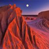 Amazing Australian Desert Landscape paint by number