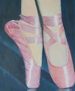 Ballet Flat paint by number