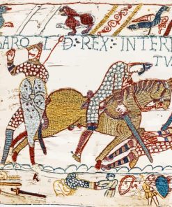 Bayeux Tapestry Illustration paint by number