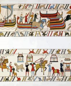 Bayeux Tapestry paint by number