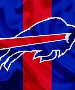 Buffalo Bills Logo paint by numbers