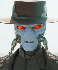 Cad Bane paint by number