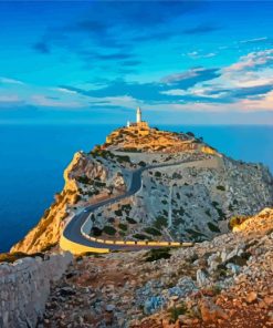 Cap De Formentor Pollensa Landscape paint by number