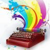 Colorful Manual Typewriter paint by numbers