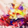 Colorful Fox Animal paint by number