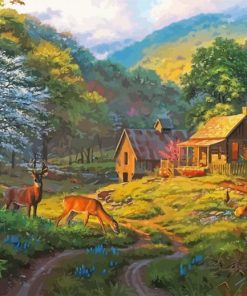 Country Blessing Art paint by numbers