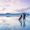 Couple In Bonneville Salt Flats paint by number