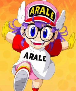 Dr Slump Arale Character paint by number