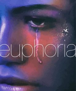 Euphoria Poster paint by numbers
