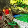 Fairy Tree House paint by number